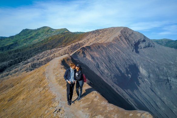 Notre ascension du volcan Bromo sur l&rsquo;île de Java en Indonésie